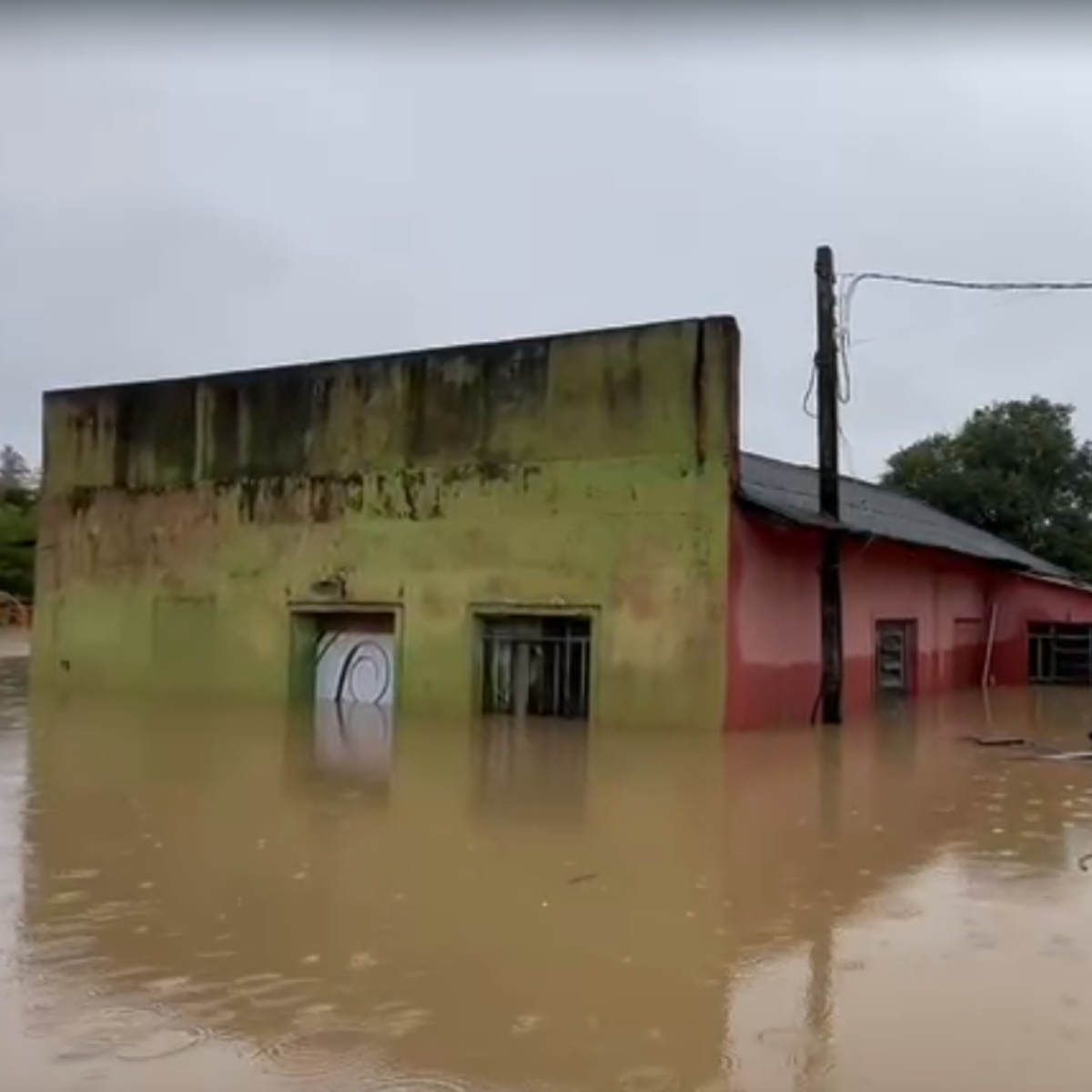  cheia rio iguaçu - porto união 