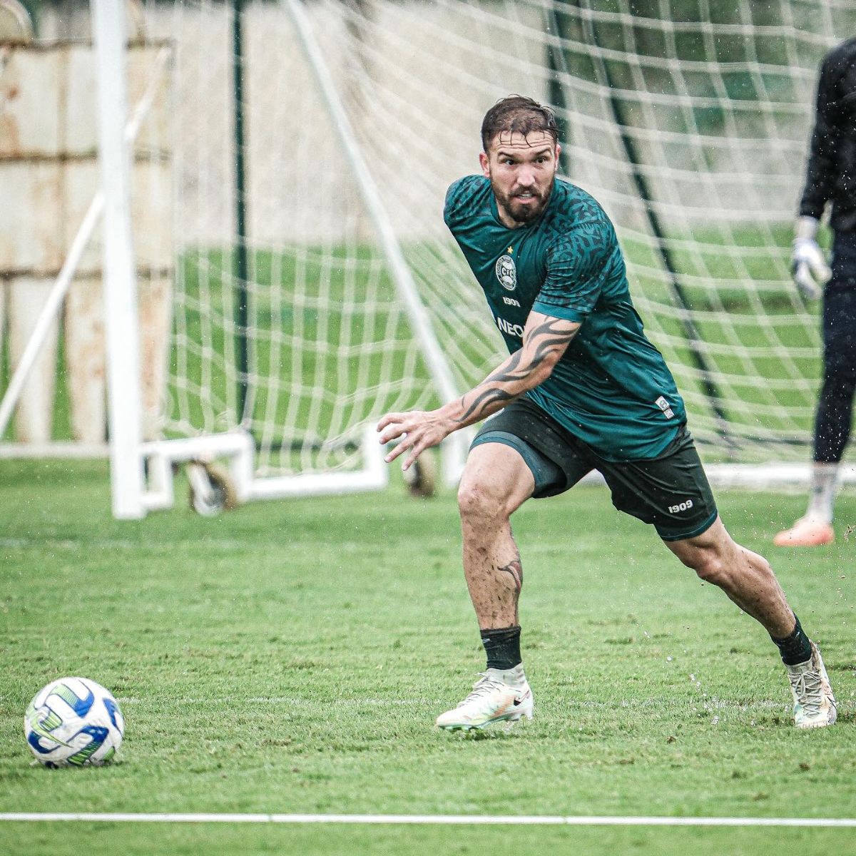  Willian Farias em treino do Coritiba 