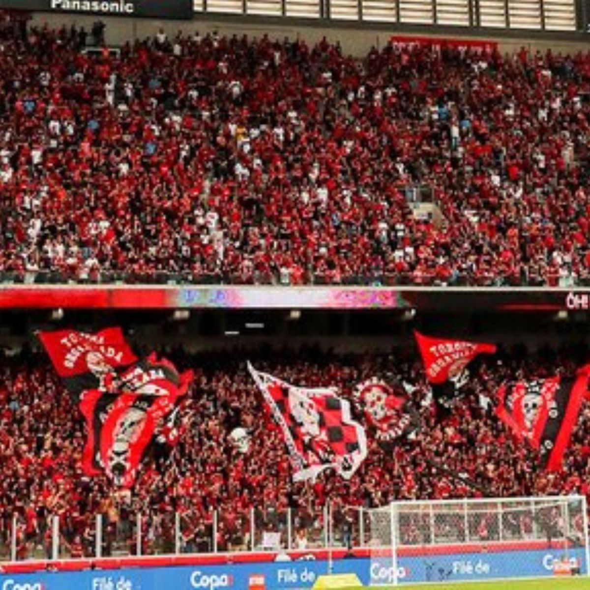  Torcida do Athletico na Arena da Baixada 