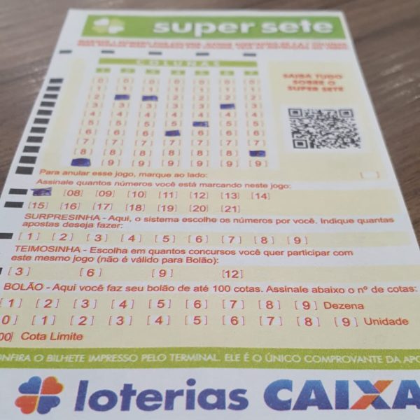 Super Sete Loteria Online