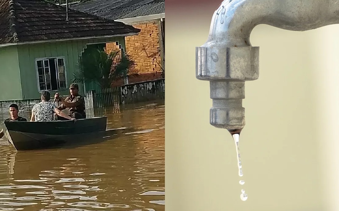  Temporal no PR deixa cidades debaixo d’água e outras com abastecimento afetado 2 