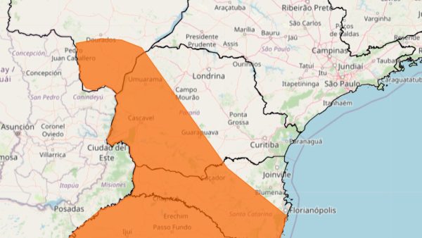 alerta laranja chuvas tempestades