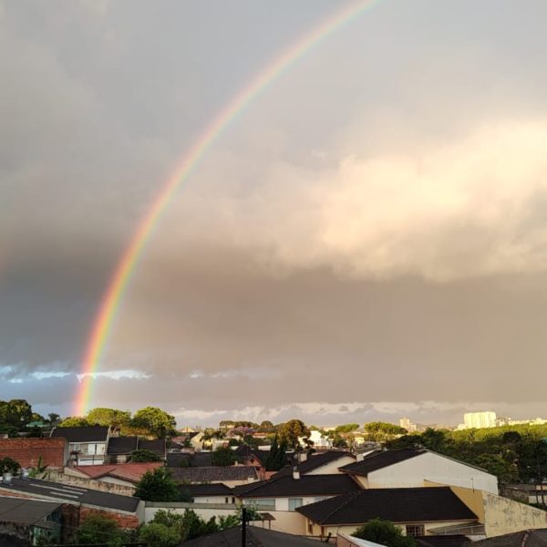 arco-íris em curitiba