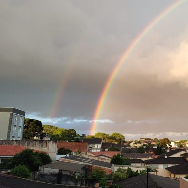 arco-íris em curitiba