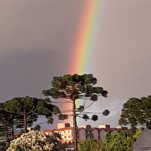 arco-íris em curitiba