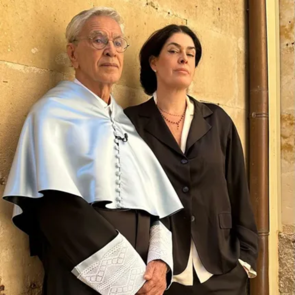 Caetano Veloso e Paula Lavigne