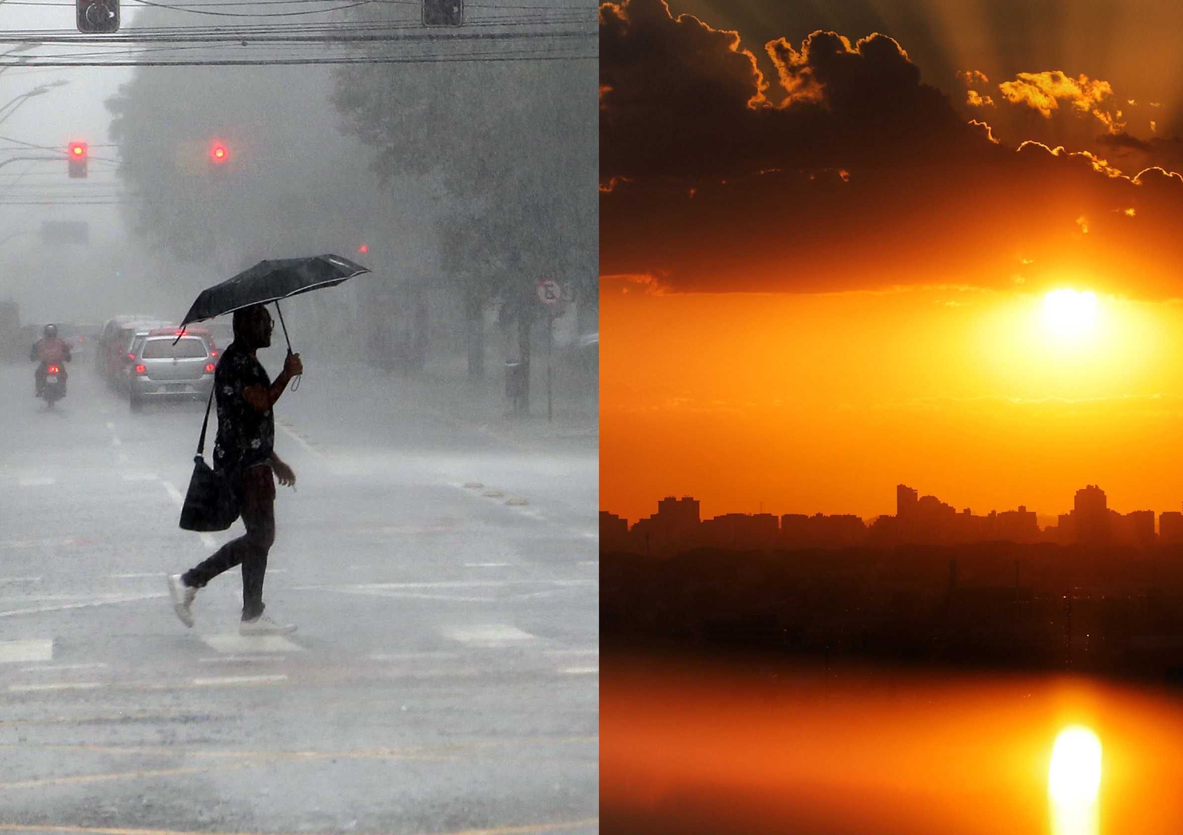  Calorão e chuva: veja previsão do tempo para o Paraná esta semana 