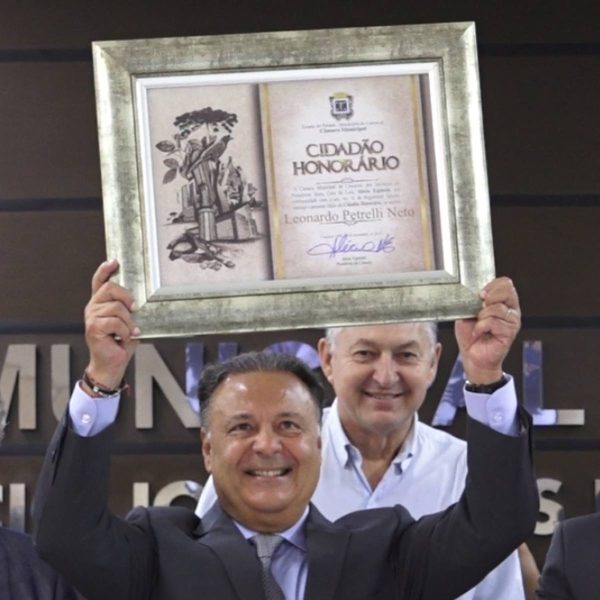 leonardo petrelli cidadão honorário