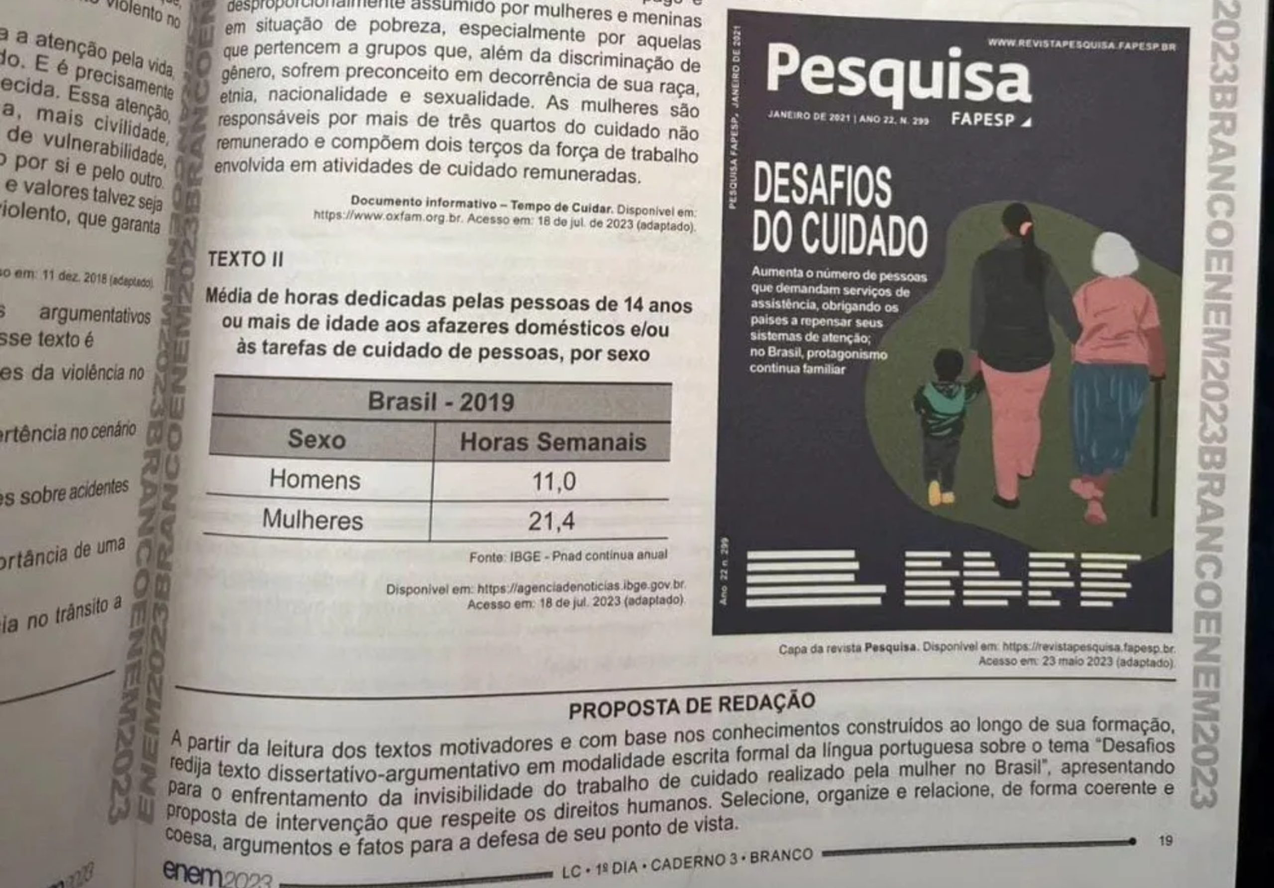 Enem 2023: Polícia Federal investiga suposto vazamento de prova que circula  nas redes sociais