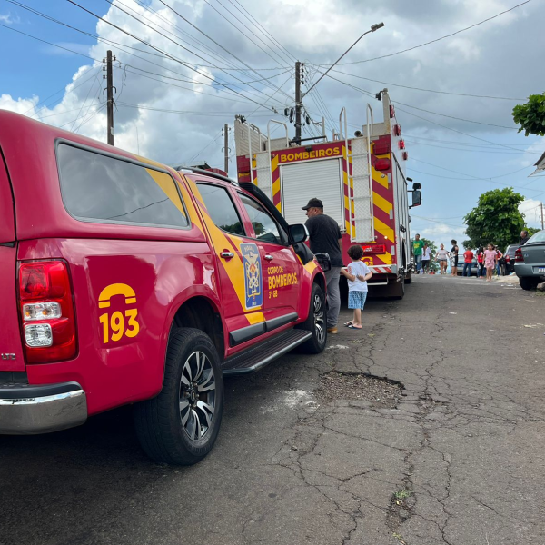 bombeiros incêndio casa londrina