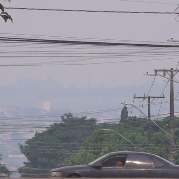 fumaça céu cascavel