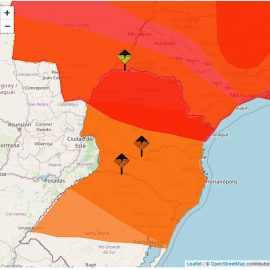 Maringá continua em alerta para risco de tempestade e onda de calor; veja previsão