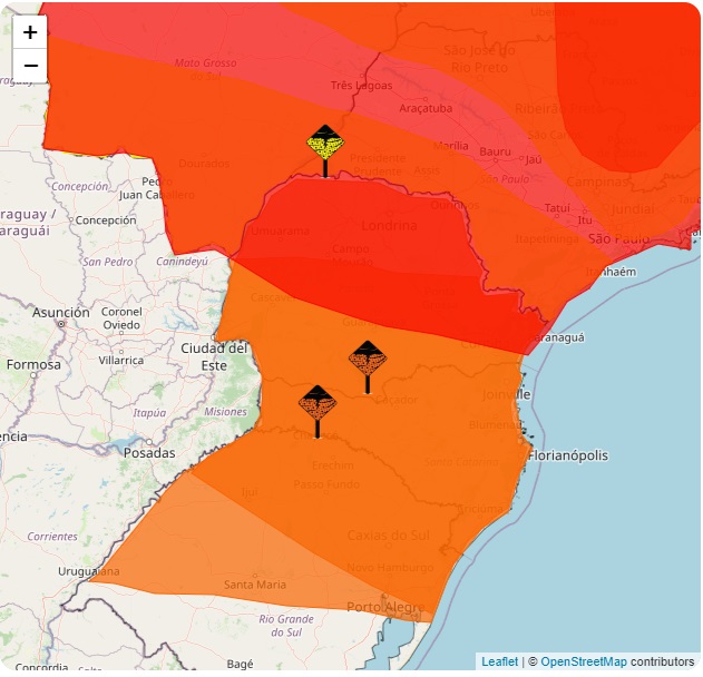  Maringá continua em alerta para risco de tempestade e onda de calor; veja previsão 