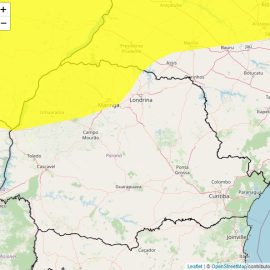 Inmet alerta para baixa umidade em parte do noroeste do Paraná; veja previsão 2