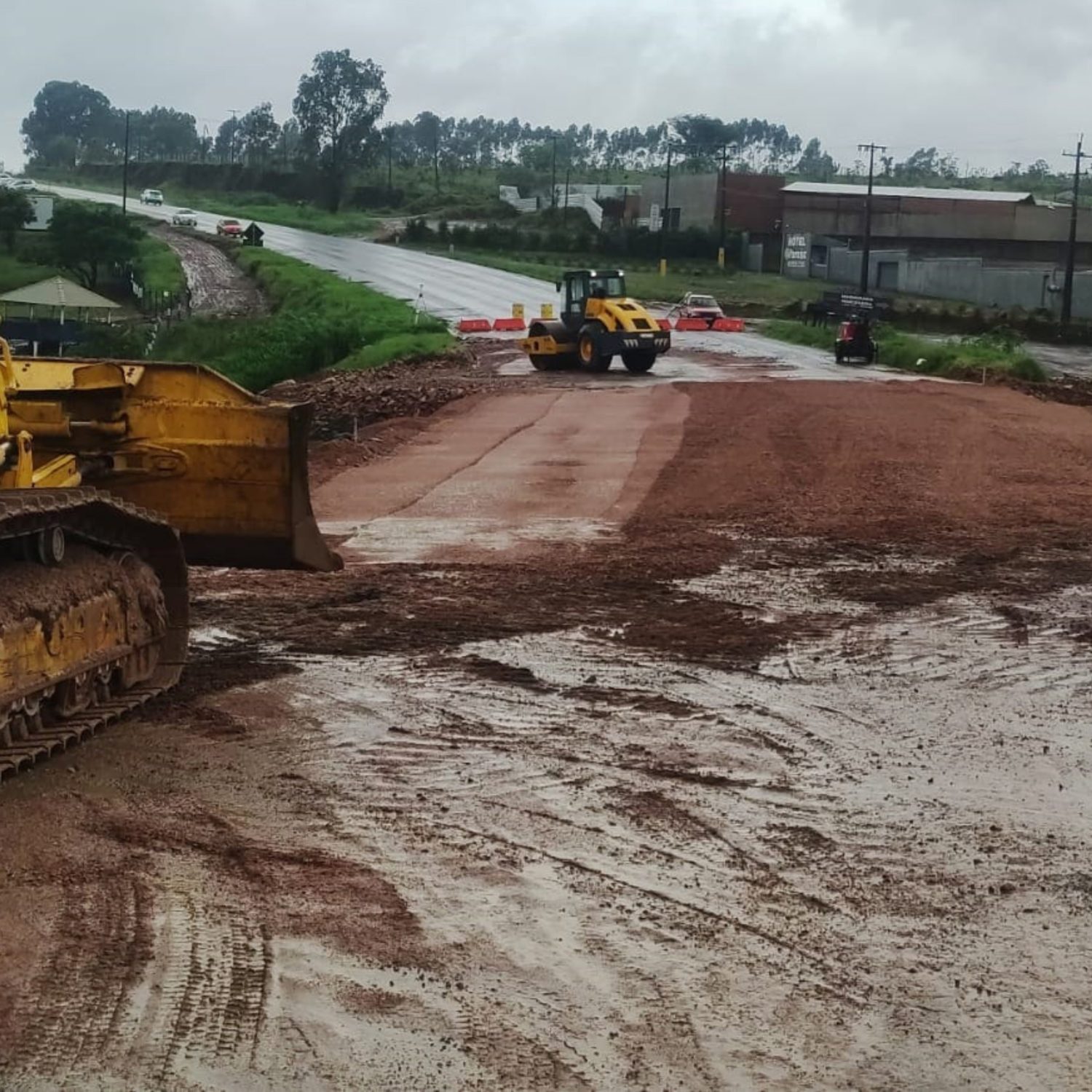  obras PR-151 - destruída pela chuva 