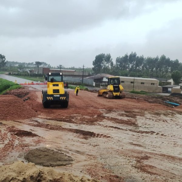 obras PR-151 - destruída pela chuva