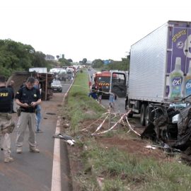 PRF pede suspensão de obra na BR-376 após acidente com morte 2