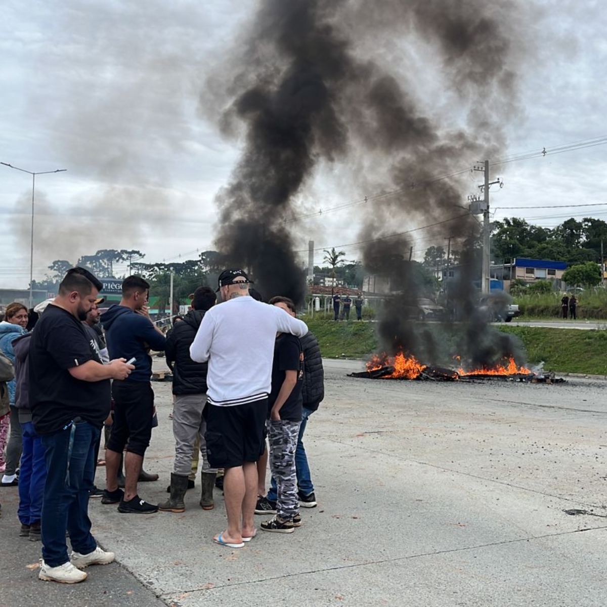  Protesto rodovia dos minérios 