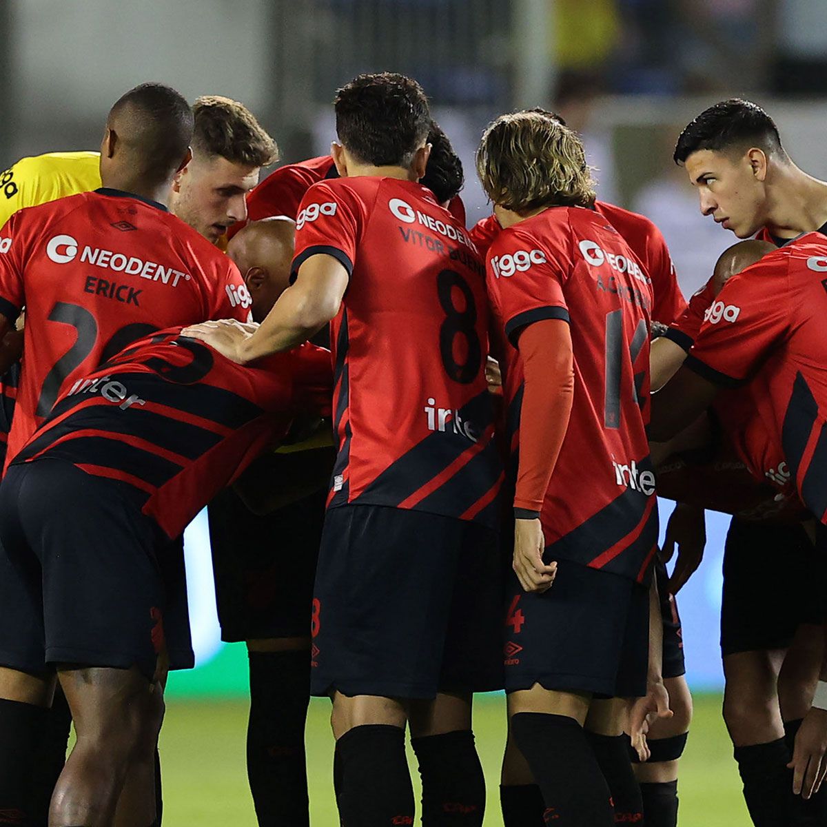  Time do Athletico reunido 