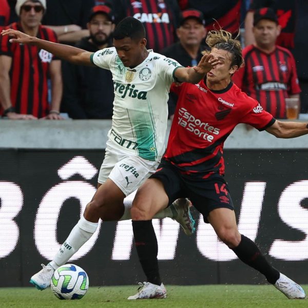 Canobbio em Athletico x Palmeiras