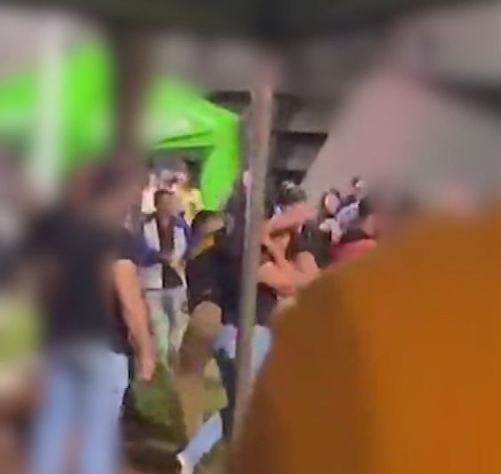  Policial será investigado após agredir mulher e nocautear homem em festa; vídeo 