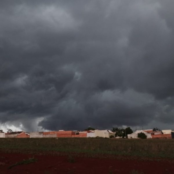 temporal com rajadas de ventos Londrina