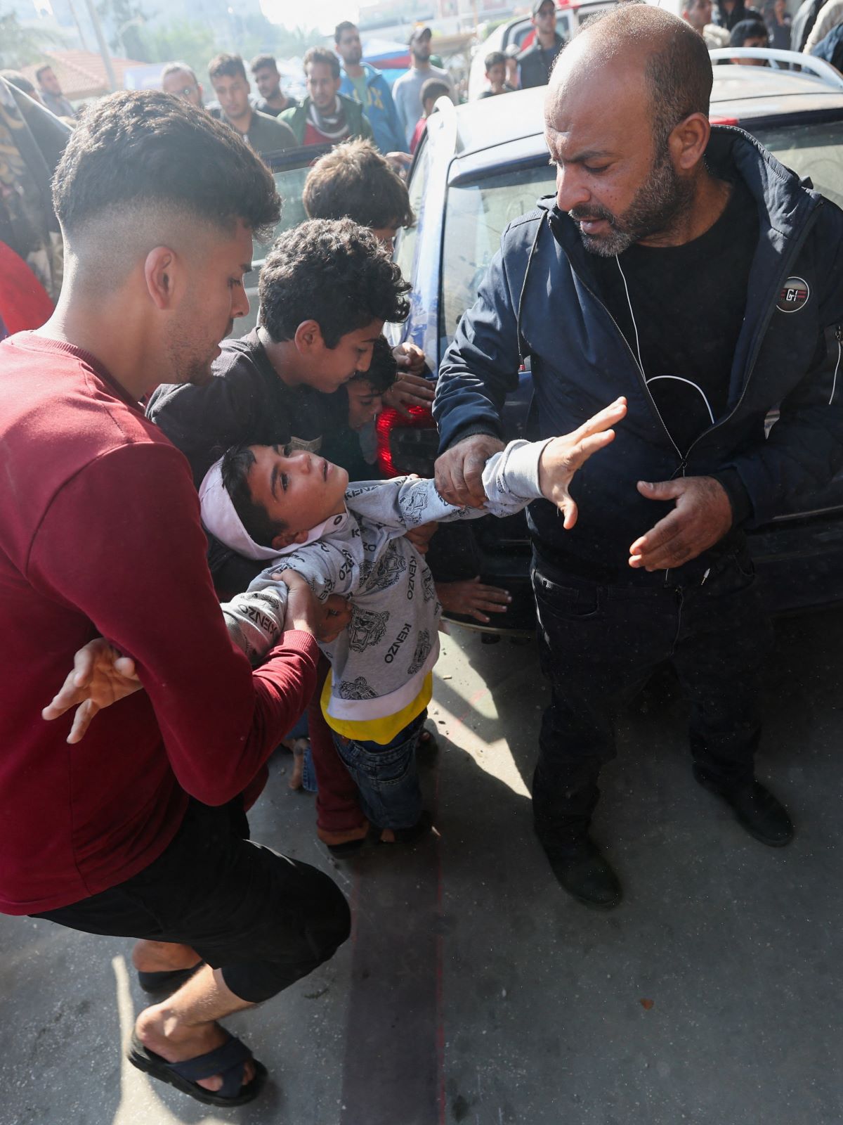  palestinos feridos guerra 