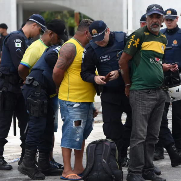 Presos do ato golpista de 8 de janeiro