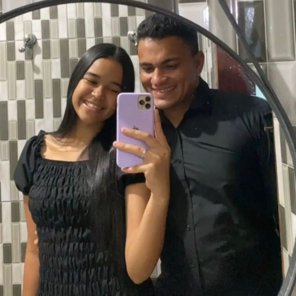 Aclécia Silva e namorado, Jeremias