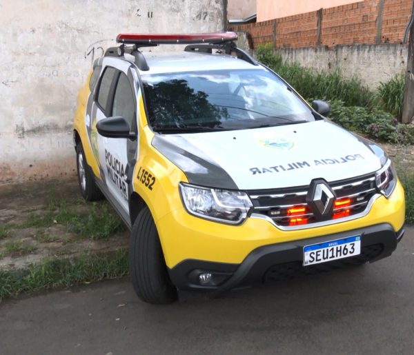 A Polícia Militar foi ao local