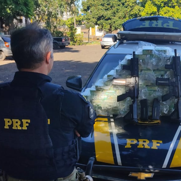 apreensão PRF drogas e armas