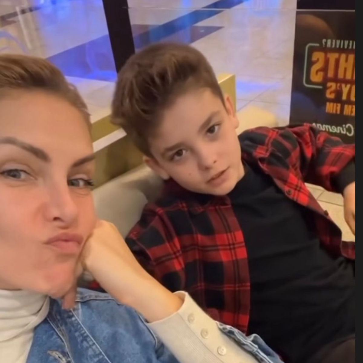  Ana Hickmann e filho, Alezinho 