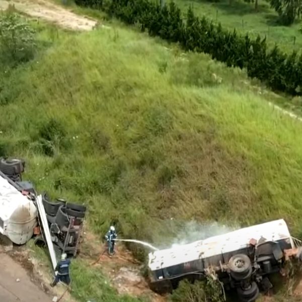 acidente caminhão-tanque pr-423