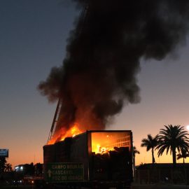 incêndio caminhão PR-317