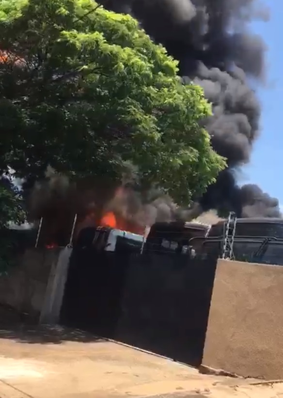  incêndio ônibus transporte coletivo 