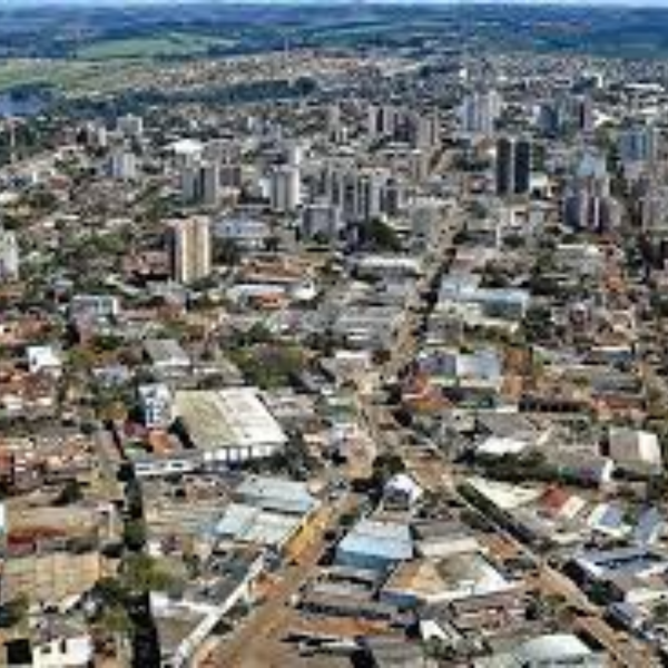 Cidade de Apucarana, no Paraná