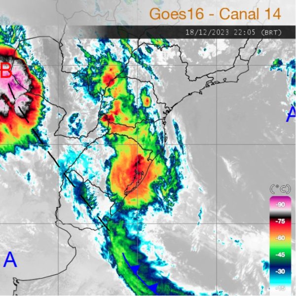 alerta amarelo de tempestade