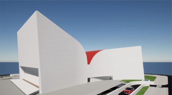 Veja trecho de interdição para início da obra do Centro de Eventos Oscar Niemeyer