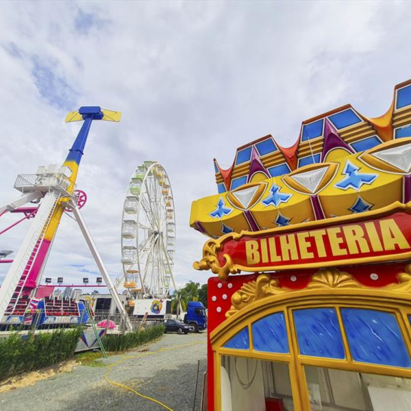 Novo parque de diversões no Parque Barigui