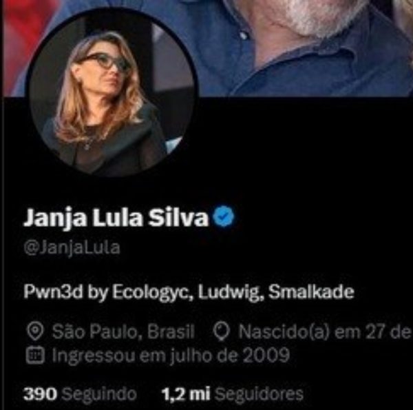 perfil janja hackeado