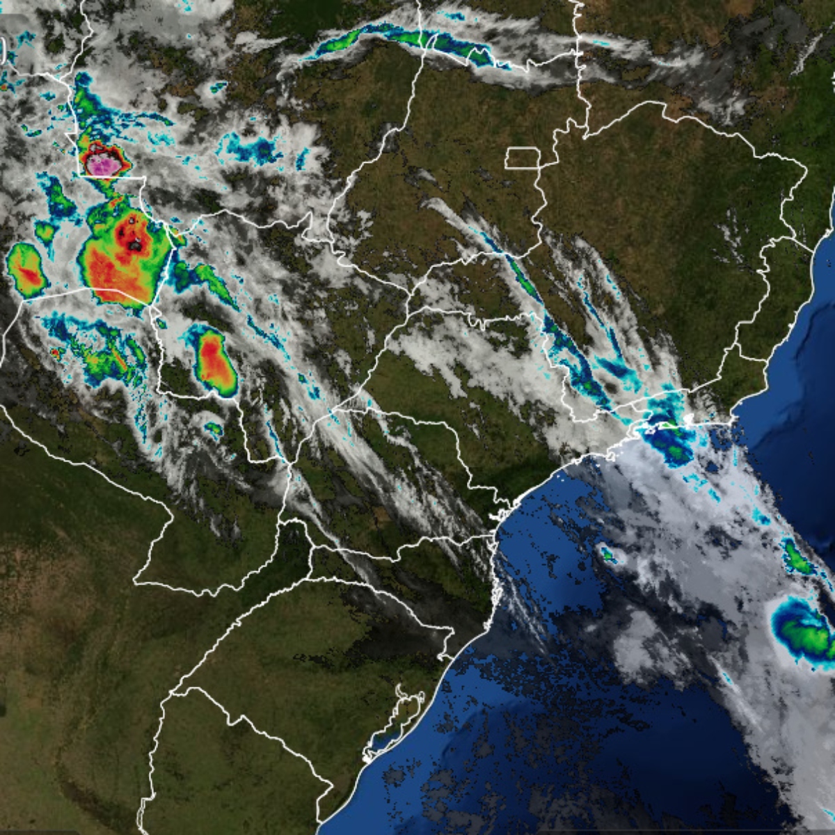  Previsão do tempo: Chuva permanece nesta sexta-feira (8) no Paraná, diz Simepar 