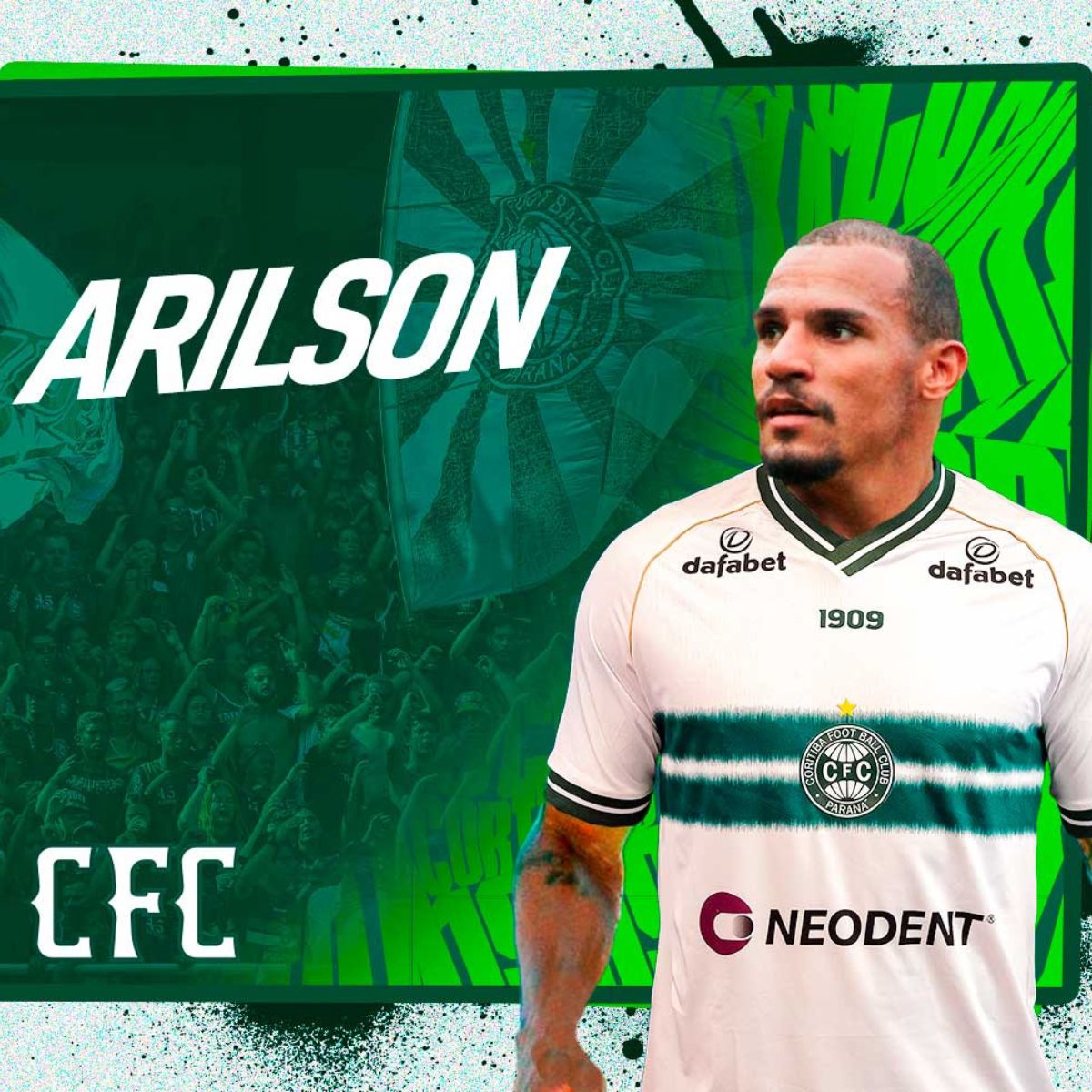  Volante Arilson do Coritiba 