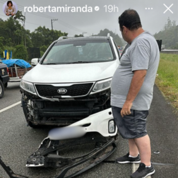 Publicação nos stories de Roberta Miranda