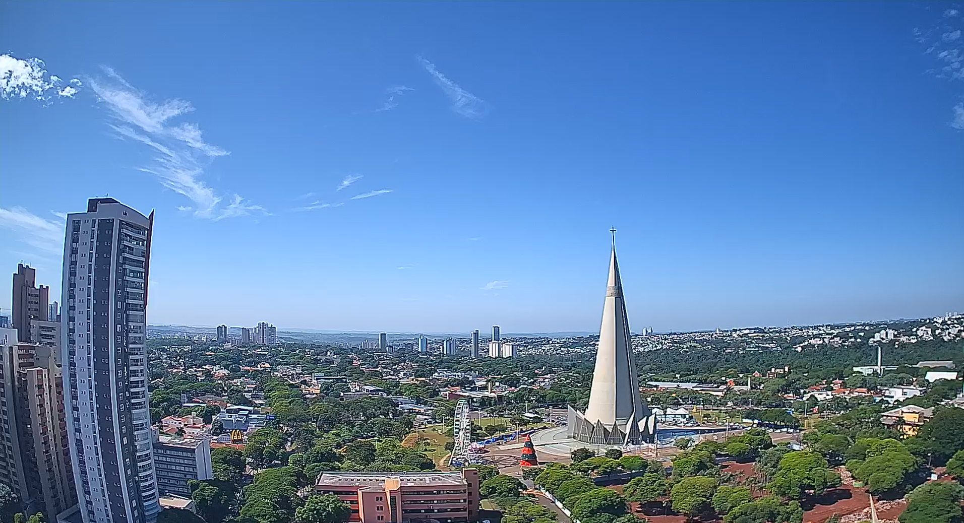  céu azul pós temporal em maringá previsão 