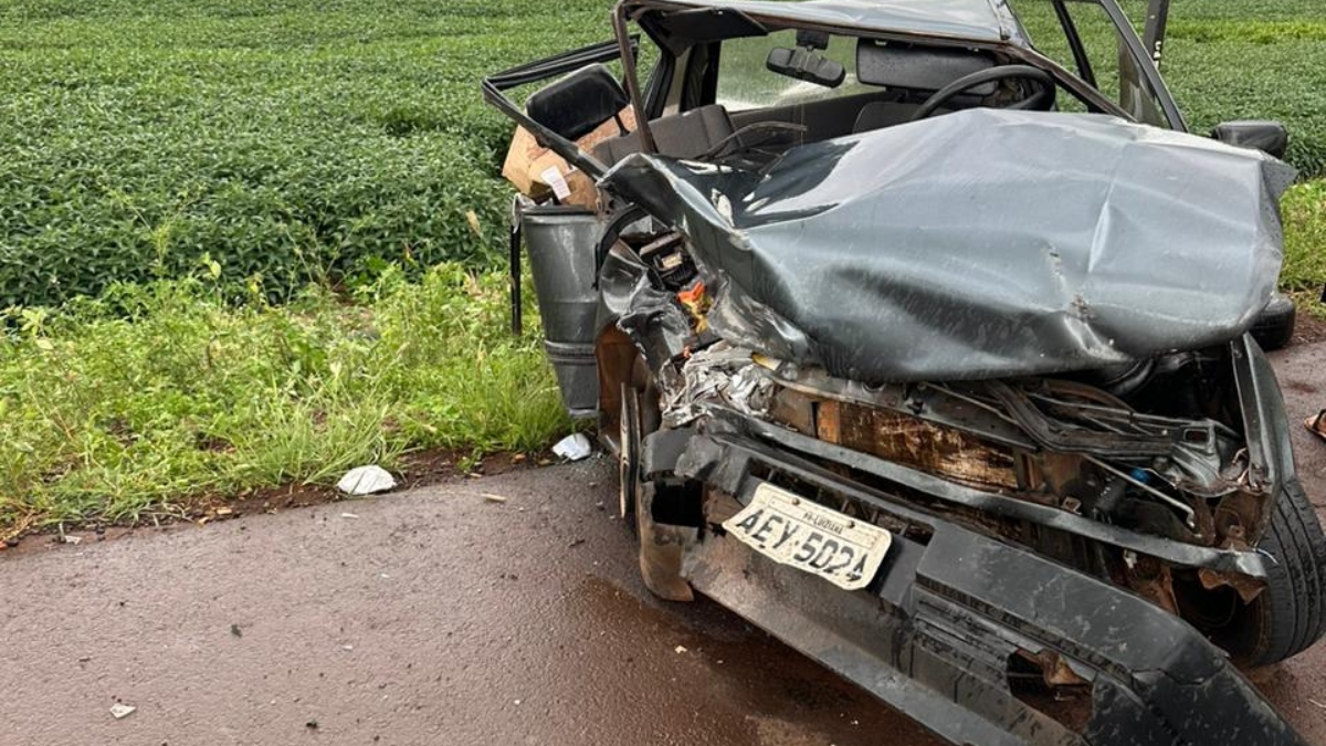  Cinco feridos em acidente no noroeste do Paraná 