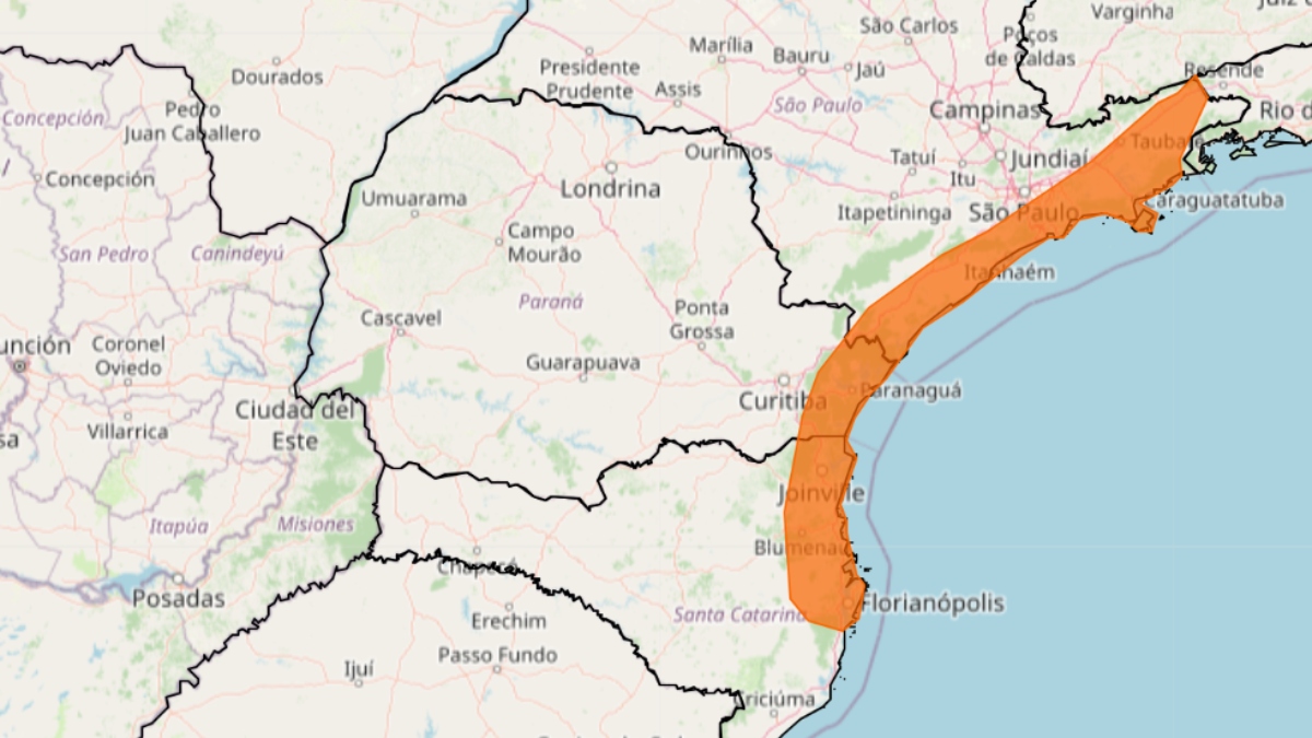  alerta laranja acumulado de chuva 