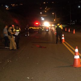 Atropelamento no Contorno Sul de Maringá mata vendedor de balas