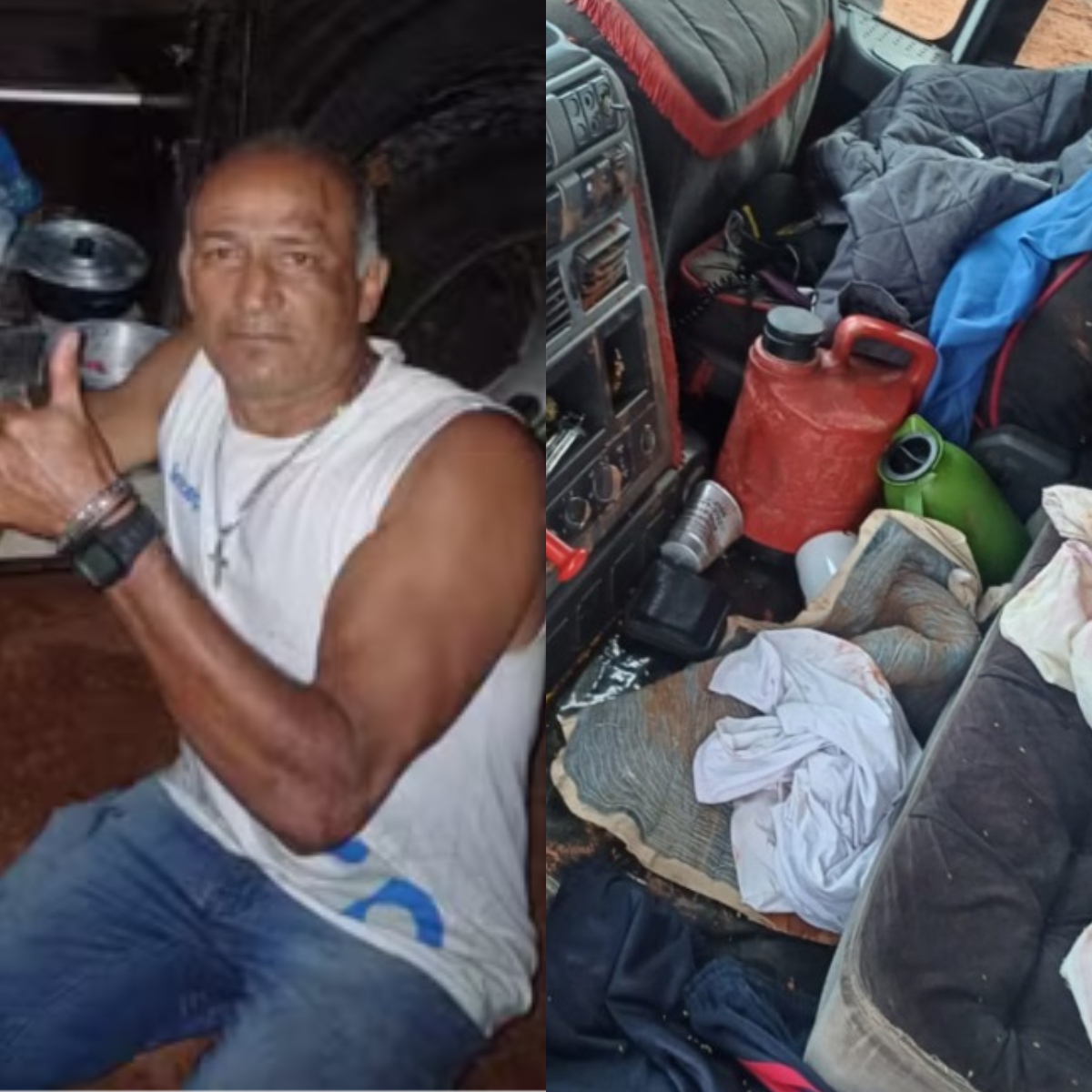  Caminhoneiro encontrado morto e amarrado no Paraná 