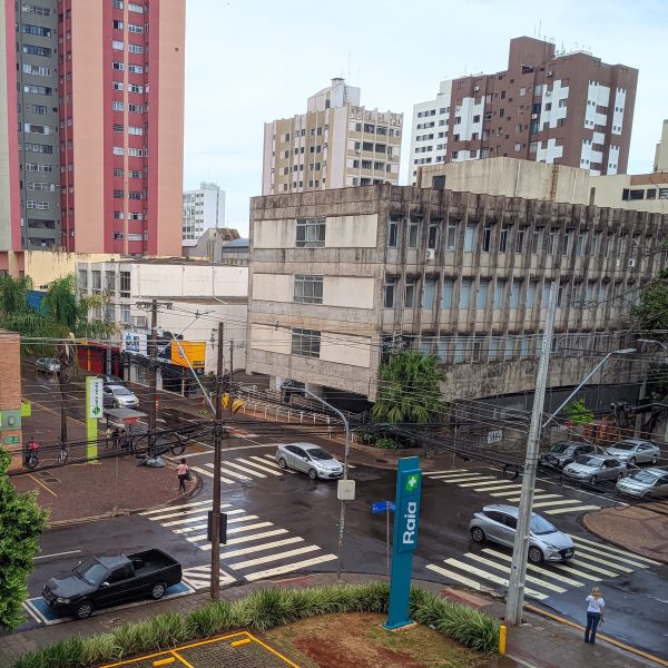 O volume de chuva pode chegar a 5mm.