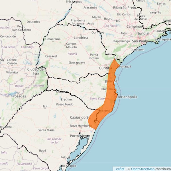 Brasil está com alerta laranja de chuva: o que significa cada cor do INMET